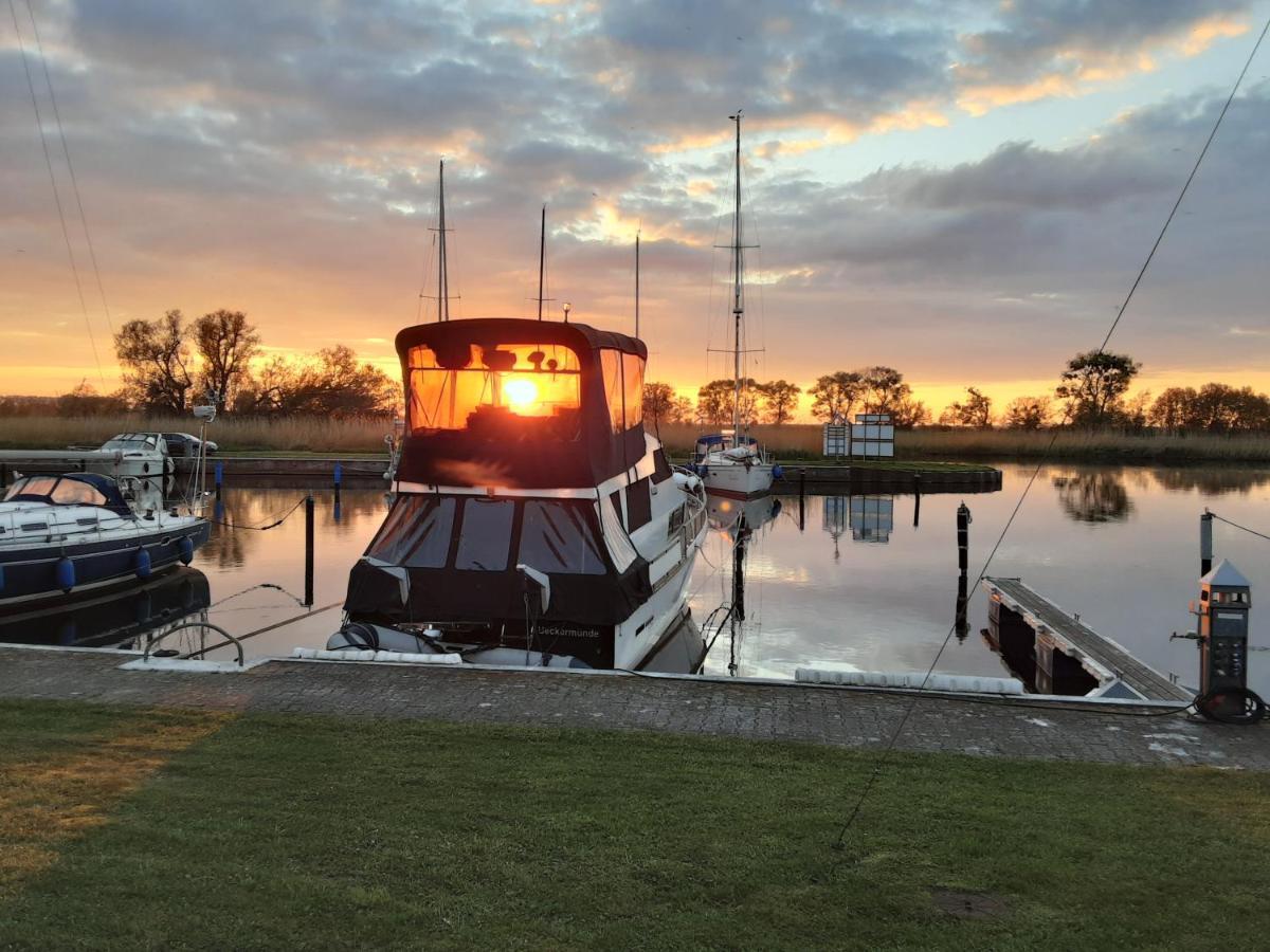 Fewo "Hafenblick" Ueckermünde Esterno foto
