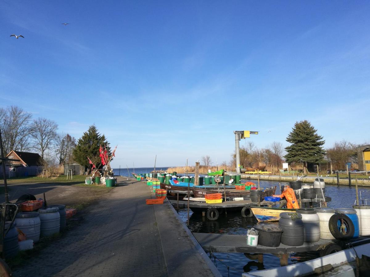Fewo "Hafenblick" Ueckermünde Esterno foto